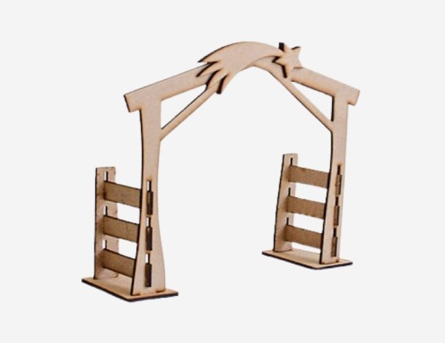 Pesebre Estrella Fugaz