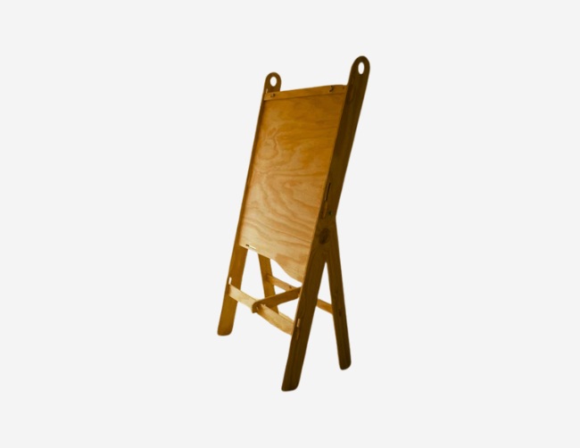 Rotafolio plegable