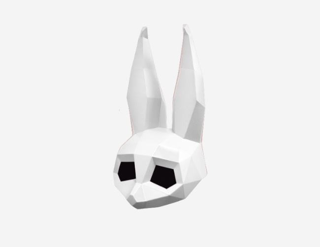 Máscara Conejo Blanco