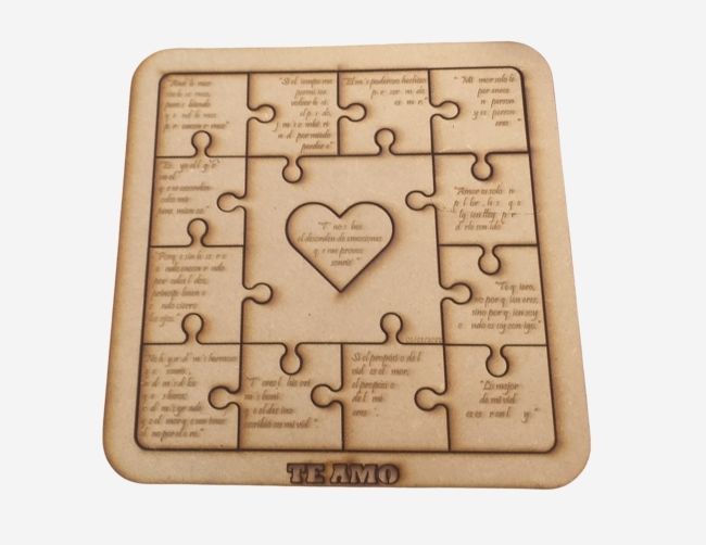 Rompecabezas Piezas de amor