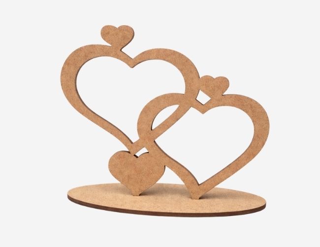 Decorativo de mesa Entrelazados