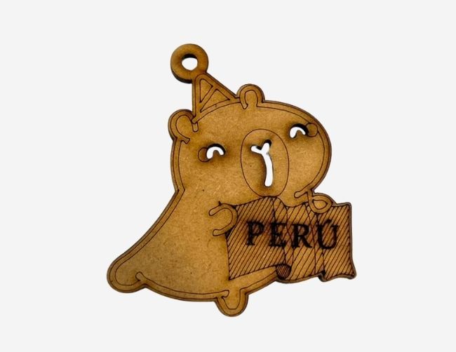 Llavero Capibara Perú